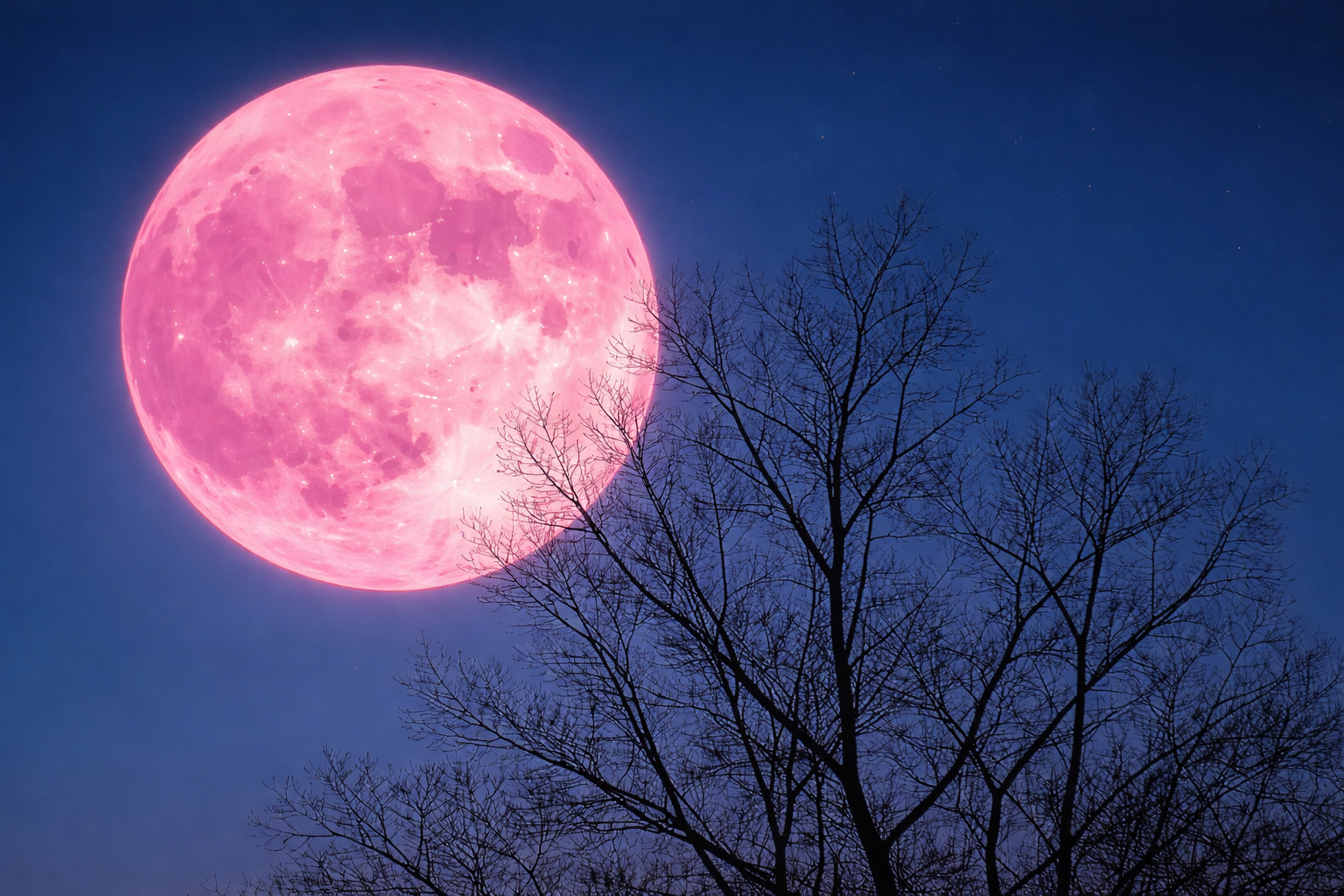 Luna rosa, la prima luna piena di primavera